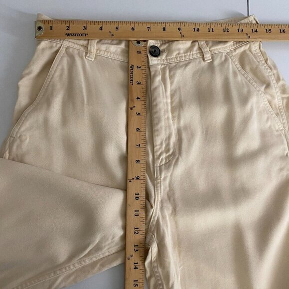 Everlane Cream Ankle Pants - Picture 9 of 11